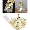 thumbnail image 6 of Oil Lamp Part Indoor Use Dia 1.9 in Lamp Replacement Wick DIY Oil Lamp Burner for Transparent Glass Oil Lantern Desktop, 6 of 7