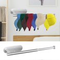 thumbnail image 2 of 1 Set Hat Rack Punch Free Strong Load-bearing Stainless Steel Wall Cabinet Door Hanging Baseball Hat, 2 of 5