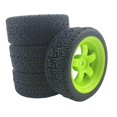 thumbnail image 3 of serony Hex 12mm On Road Tires RC Car Flat Run C Precise for Tamiya Assorted Color Green, 3 of 6