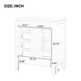 thumbnail image 6 of MAYEERTY 30" Bathroom Vanity without Sink Cabinet Base Solid Frame MDF Drawers Green, 6 of 6