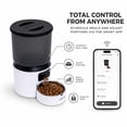 thumbnail image 2 of iHome Smart Automatic Pet Feeder, 4L WiFi App-Controlled Food Dispenser for Cats & Dogs, 2 of 6
