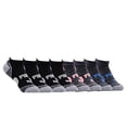 thumbnail image 2 of Puma No Show Women's Socks, Moisture Control Mesh Ventilation (8 Pair) (Hot Pink, Turquoise, Grey), 2 of 2