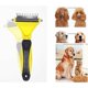 thumbnail image 4 of Cepillo para perros,Cepillo para perros de pelo largo,Cepillo para gatos de pelo largo,Peine de acero inoxidable de doble cara para mascotas, 4 of 4