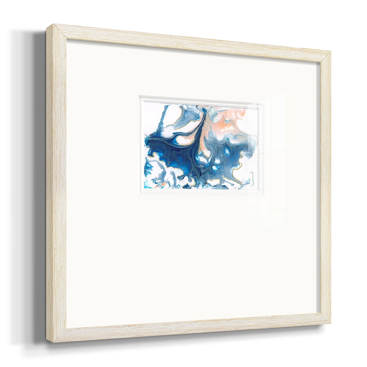 Dancing Blue IPremium Framed Print