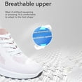 thumbnail image 5 of Tennis Shoes for Women, Women's Fashion Sneakers, Air Cushion Comfort Wear Orthowear Shoes for Women, Breathable Sports Casual Walking Running Jogging Shoe, 5 of 7
