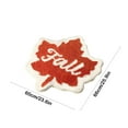 thumbnail image 3 of Maple Leaf Pumpkin Theme Rug Home Bedroom Non Slip Bedside Bathroom Mat Skidproof Floor Carpet Seasonal Decor, 3 of 6