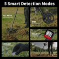 thumbnail image 3 of Detector de metales Cyphyja GT921 impermeable de 10 pulgadas IP68, 3 of 7