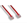 thumbnail image 2 of FireFold Cat6 Ethernet Shielded Patch Cable 25ft Red Internet Cable 600MHZ - Snagless Boot Long Ethernet SSTP Cable High Speed Ethernet Cable - Constructed of 4 UTP 24AWG Stranded Pure Copper Wire, 2 of 4