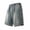 #02 Blue 【Mix, Match & Rotate: Stock Up on Daily Colors】, variant on Men's Casual Loose Fit Drawstring Straight Leg Pants, Trousers, Quarter Pants, Polyester Soft Washed Fabric, Elastic Waist, Lightweight Breathable, Summer Daily Wear, Beach