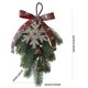 thumbnail image 1 of Coronas de Navidad para la Puerta Delantera Corona de Navidad Puerta Colgante Decoración de Navidad Corona de Navidad Colgante Decoración Del Hogar Decoraciones de la Puerta de Navidad, 1 of 3