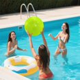 thumbnail image 1 of Heavy-Duty Inflatable Beach Balls for Pool, Beach and Backyard Fun, 16-Inch PVC Water Sports Toy with Quick Inflation and Compact Storage, 1 of 8