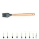 thumbnail image 5 of Injueey 1 cuchara de silicona antiadherente para sopa, espátula, raspador, servidor de Pasta, utensilios de cocina resistentes al calor, juegos de Cocina y Comedor No.03 Injueey HA0021-03B, 5 of 6