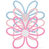 GOOHOCHY  3 Pcs Boho Nursery Wall Decor Flower Decorations Floral Baby Girl