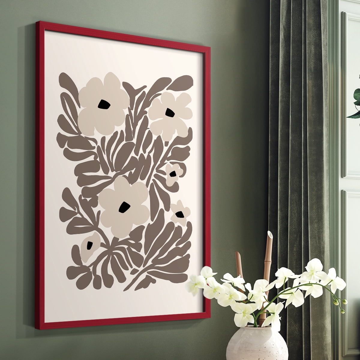 Matisse CCXXXVII in Solid Wood 11 x 14 Framed Print