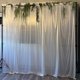 thumbnail image 1 of Telón de fondo de seda de hielo para fiesta de boda, cortina drapeada para fiesta de cumpleaños, fondo de escenario, bricolaje, decoración textil, 2x2m/3x3m, 1 piezas, 1 of 4