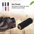 thumbnail image 3 of 150D/16 Leather Craft Shoes Repair Flat Waxed Sewing Thread Hand Stitching Cord For Hand And Machine Sewing, 3 of 8