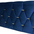 thumbnail image 5 of M optimized Queen Size Upholstery Bed Frame with 2 Storage Drawers and 1 Twin XL Trundle, Wooden Platform Bed Frame with Headboard for Bedroom, 5 of 8