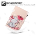 thumbnail image 7 of Dteck Folio Case for iPad 10th Generation 10.9 Inch 2022, Slim Cute Pattern Flip Stand Case Auto Wake Sleep Smart Cover for iPad 10th Gen, Elephant, 7 of 7