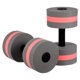 thumbnail image 1 of 2 mancuernas flotantes de EVA para natación, barra de agua, equipo de ejercicio físico duradero para mujeres y hombres (gris y rojo), 1 of 7