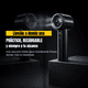 thumbnail image 2 of Ventilador de Mano Portátil Velocidad ajustable Negro, 2 of 7