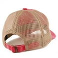 thumbnail image 2 of Trendy Apparel Shop Too Movement Embroidered Frayed Bill Trucker Mesh Cap - Black, 2 of 2