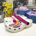 thumbnail image 3 of My Little Pony Disney Anime Junior calzado Kawaii, sandalias impermeables para exteriores de dibujos animados, zapatos de playa informales de Eva, regalos, 3 of 5