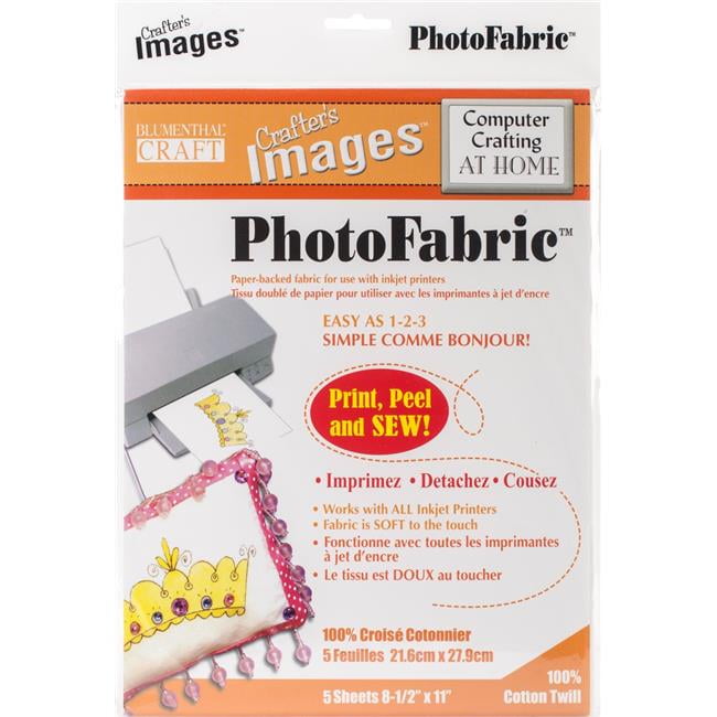 Threads Inkjet Printable Fabric Sheets 8.5\