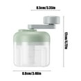 thumbnail image 3 of Sales Today Clearance! Handheld Food Chopper,Vegetable and Meat Grinder,Garlic Chopper,Hand Crank Food Processor for Salsas,Salads,Pesto – 250ml Capacity,FAJHHA, 3 of 6