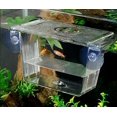 thumbnail image 4 of Tanque de cría de peces de acuario 3 en 1 CHAO con tapa flotante transparente 12,5x7x7 cm, 4 of 5