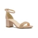 thumbnail image 1 of Zapatilla Abierta Con Correa Tacon Ancho Elegante Oficina rosa 23.5, 1 of 7