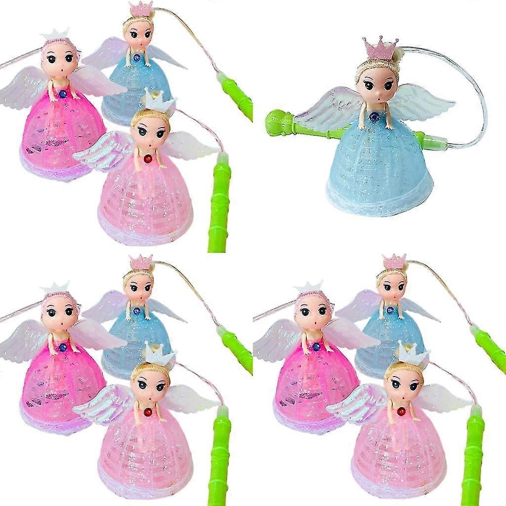 10 Pack Luminous Lantern LED Doll Glowing Product Flea-Market Supply ...