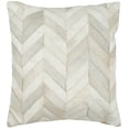 thumbnail image 3 of SAFAVIEH Marley Geometric Pillow, 18" x 18", Multi/White, Set of 2, 3 of 3