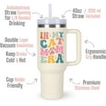 thumbnail image 2 of Cat Mom Cup Tumblers Gifts.40oz In My Cat Mom Era Tumbler with Handle.Cat Lover Cups Tumbler Gift.40oz Birthday Christmas Mothers Day Gifts for cat lover catmom., 2 of 6