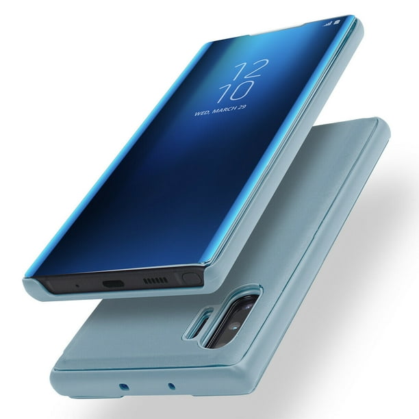 Metallic Mirror Stand Flip Case For, Samsung A50 Support Screen Mirroring