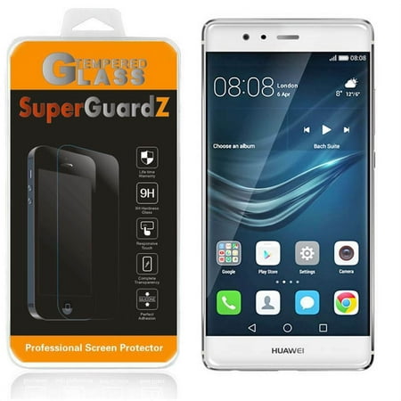 [2-Pack] For Huawei P9 - SuperGuardZ Tempered Glass Screen Protector, Anti-Scratch, 9H Hardness, Anti-Bubble, Anti-Shock