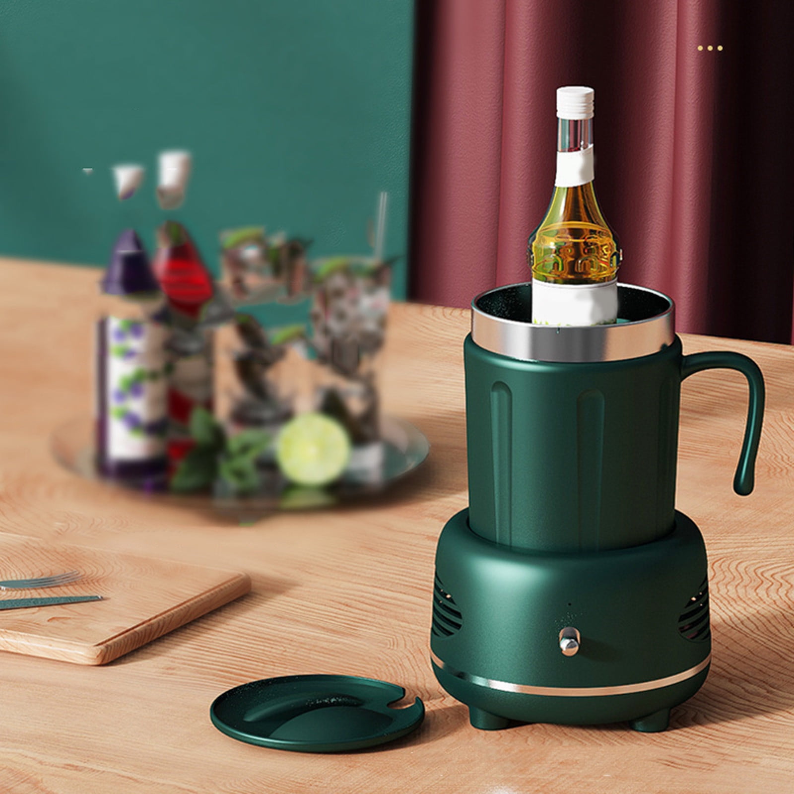 witspace Cooling Cup, Instant Drink Water Cooler, Portable Mini Summer Coolers, Electric Drink Cooler, Home Office Cold Drink Machine Quick Cooling Mug, for Cola Beer Juice
