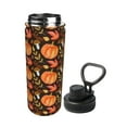 thumbnail image 2 of Daiia Autumn Pumpkin Printed 18 OZ Sports Insulated Kettle Drinking Cup Water Bottle Stainless Steel Kettle Portable Cup For Gym, 2 of 7