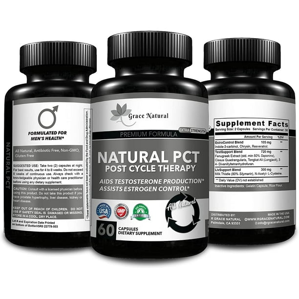 Natural Testosterone Booster, 1125 mg Hormone Balance Support for Women & Men, Estrogen