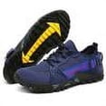 thumbnail image 1 of Zapatos de Senderismo Calzado Deportivo Antideslizante Transpirable Unisex para Hombre Mujer (40 Azul) Ndcxsfigh Tenis De Mujer Tenis De Hombre, 1 of 8