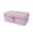 Pink, variant on Lipstore Metal Storage Box Empty Box Vintage with Lid Desktop Storage Container Bin White