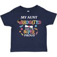 thumbnail image 3 of Inktastic My Aunt Graduated and I'm Super Proud Boys or Girls Toddler T-Shirt, 3 of 5