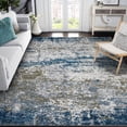 thumbnail image 5 of Extra Large Area Rugs 10x13ft Modern Abstract Faux Wool Rug Ultra-Soft Low Pile Accent Rug Stain Resistant Carpet Machine Washable Rugs for Bedroom with Non Slip Backing, 5 of 5