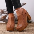 thumbnail image 5 of Rvasteizo Women Bohemian Shoes Solid Thick Sole Ethnic Look Summer Casual Layout, 5 of 5