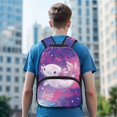 thumbnail image 3 of Aplkyhs Galaxy Axolotl Pack School Backpack for Kids Age 6-18 Ergonomic Padded Adjustable Straps Large Capacity Water Resistant Bookbag for K-12 Students Daily School Travel, 3 of 7