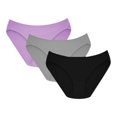 thumbnail image 1 of Bikini Fruit Of The Loom para Mujer, Multicolor Microfibra 1 Paquete con 3 Piezas Talla 7, 1 of 4
