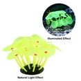 thumbnail image 5 of Unique Bargains Yellow Aquarium Simulation Coral Aquatic Plant Silicone Fluorescent Glow Fish Tank Landscape Decoration, 5 of 7