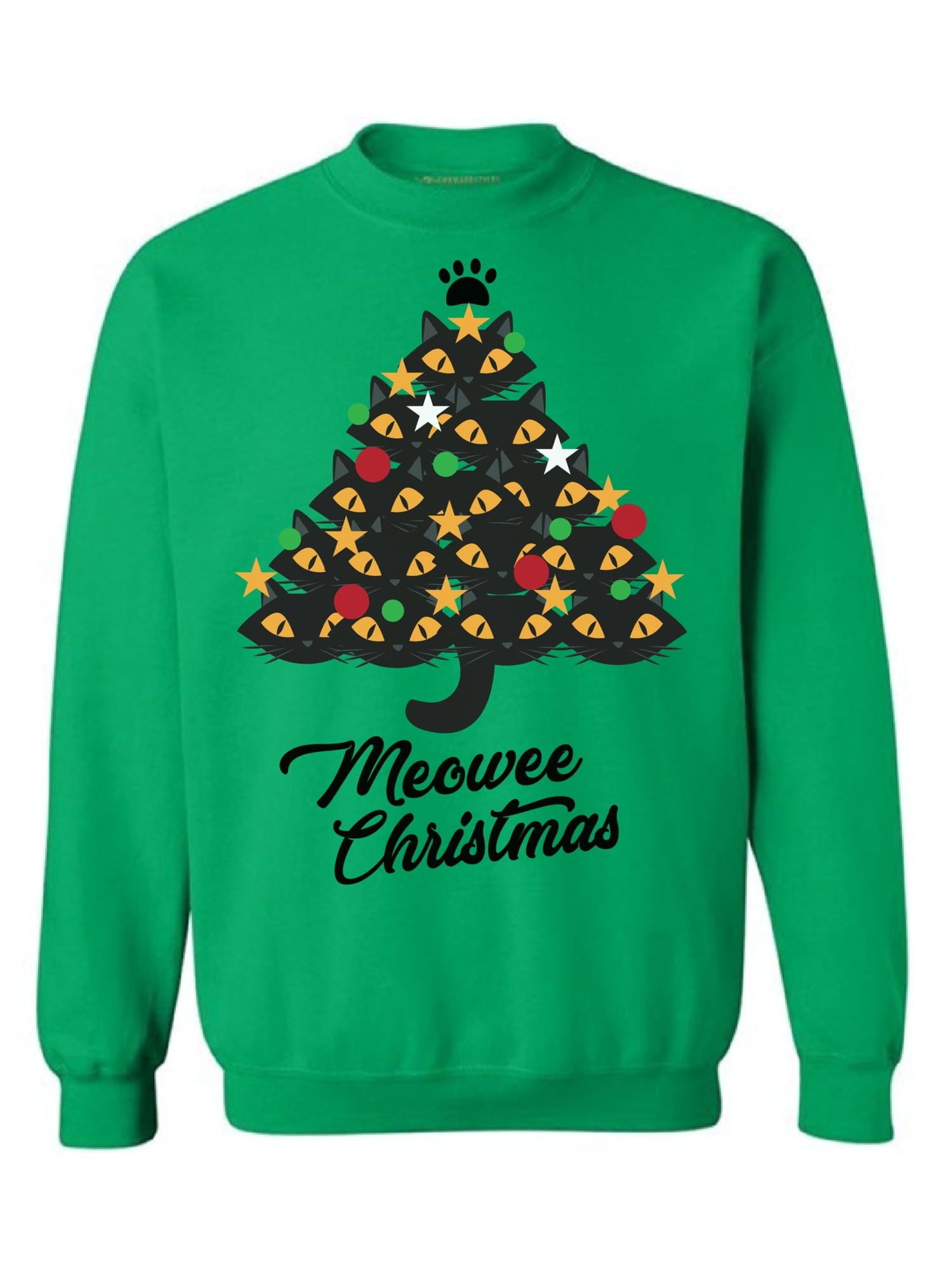 cat christmas hoodie