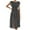 Black, variant on Summer Dresses for Womens 2026 Fashion Oversize Elegance Casual Loose Floral Sleevless Crew Neck Dress Gift for Women