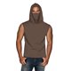 thumbnail image 2 of mfyjkho Tops Casuales Para Mujer, Camiseta Unisex De Verano Informal De Color Liso Sin Mangas Con Capucha Y Protector Solar De Seda Helada Con Mascarilla Tops Para Salir Para Mujer M, 2 of 8