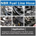 thumbnail image 4 of Manguera de combustible Tnisesm 1/8 3/16 5/16 ID con 70 abrazaderas de 1 m, 4 of 6